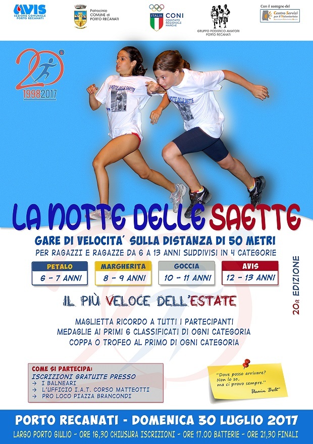 Notte saette 17 loc